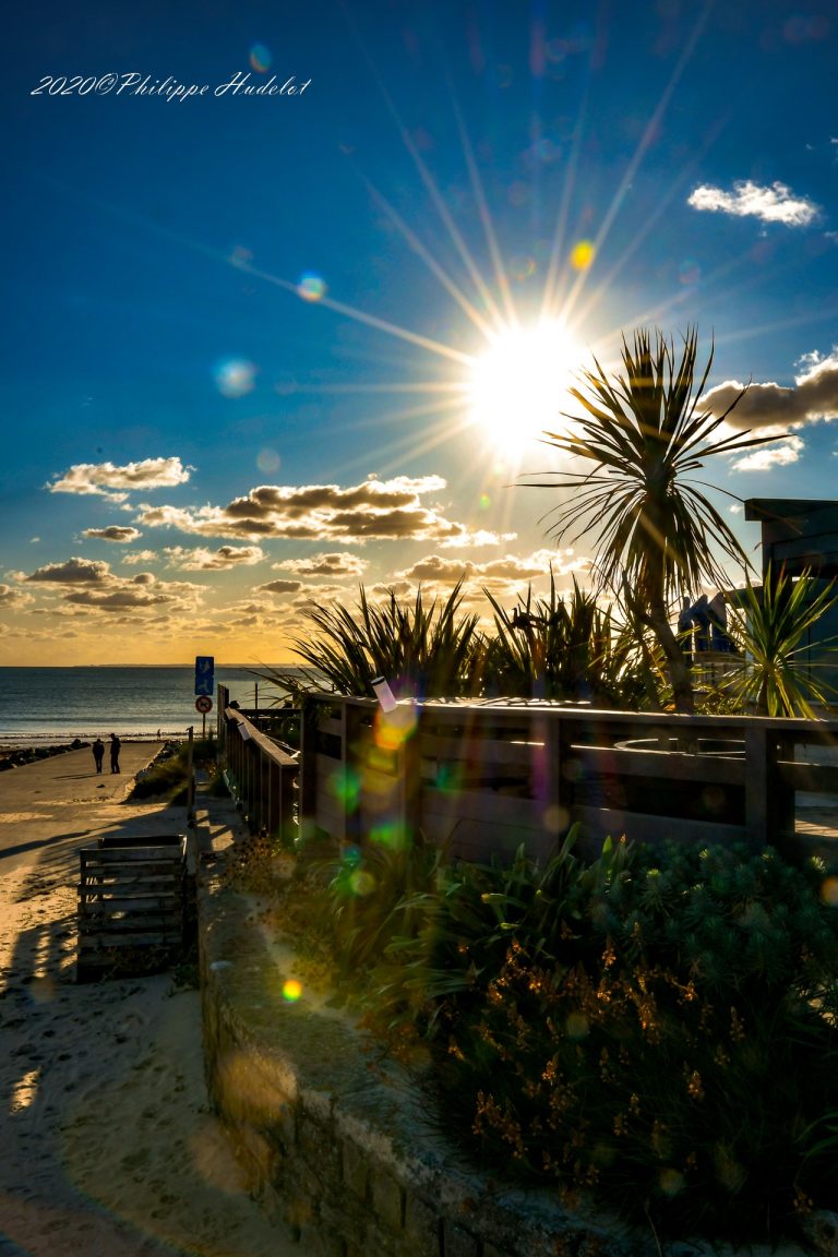 La plage à Barneville - Hudelot Philippe - Photographe