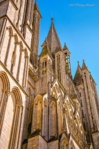 Cathédrale de Coutances - Vue de l'extérieur